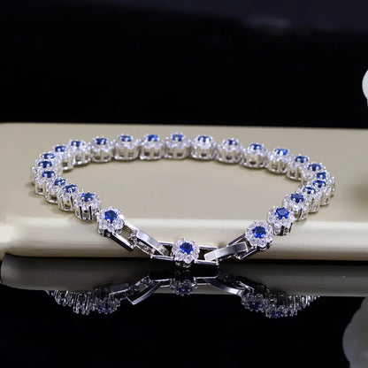 Cubic Zirconia Tennis Bracelet