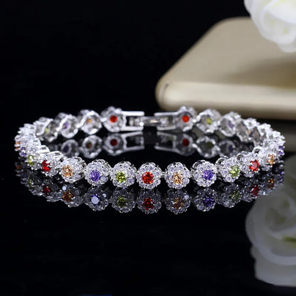 Cubic Zirconia Tennis Bracelet