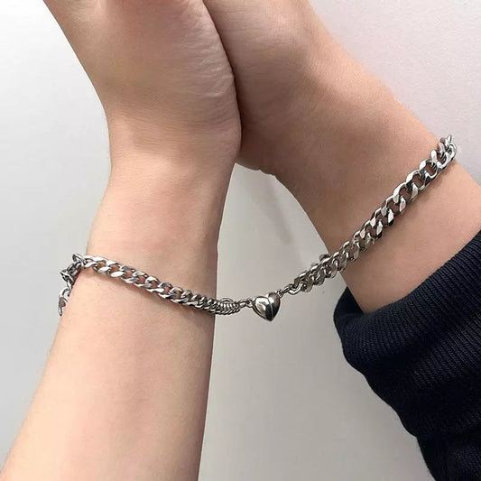 Punk Chain Couple Bracelets