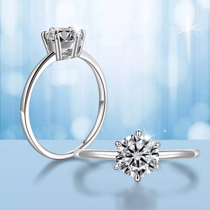 Moissanite Engagement Ring For Women