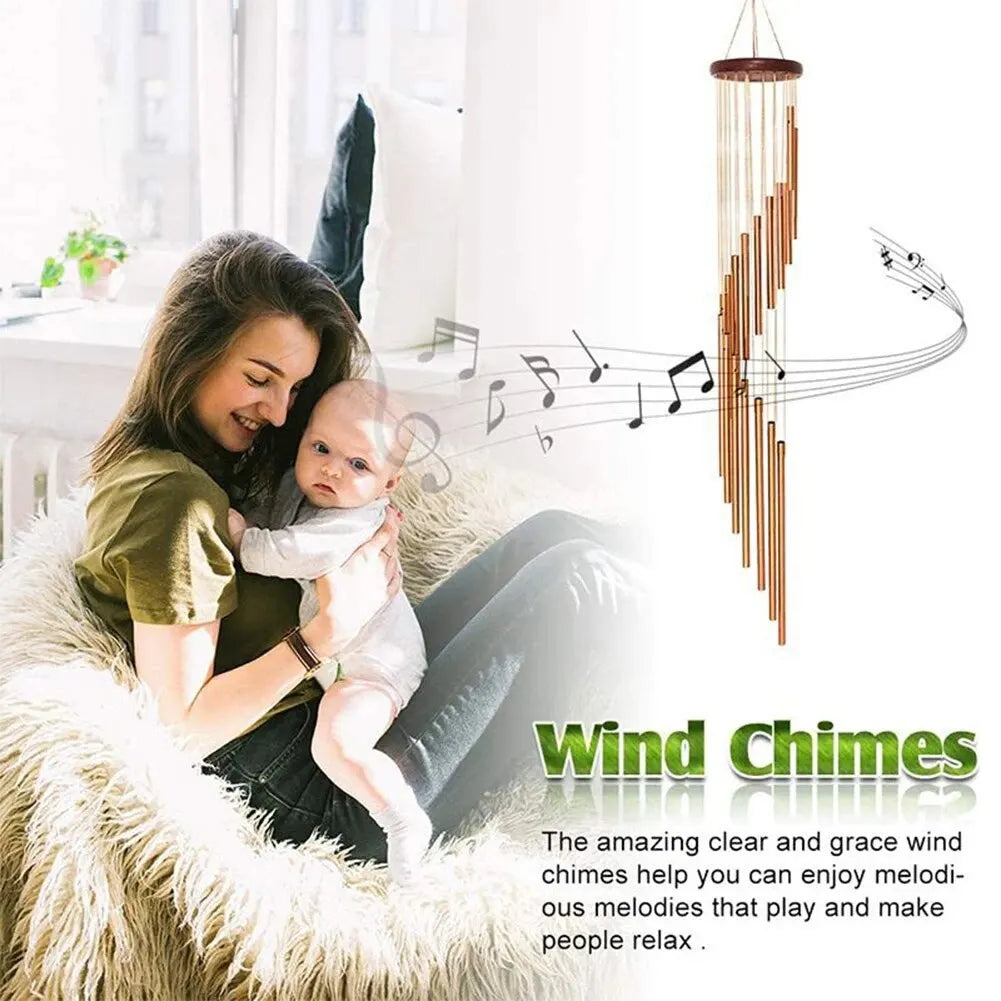 Aluminum Alloy Wind Chimes with Hook Bells