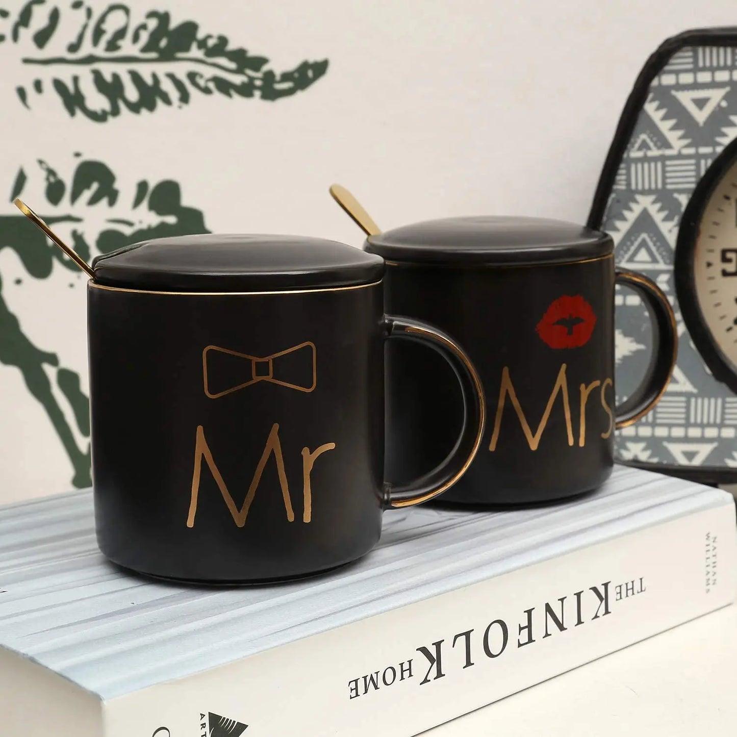 Mr. &amp; Mrs. Kaffeetassen Hochzeitsgeschenk