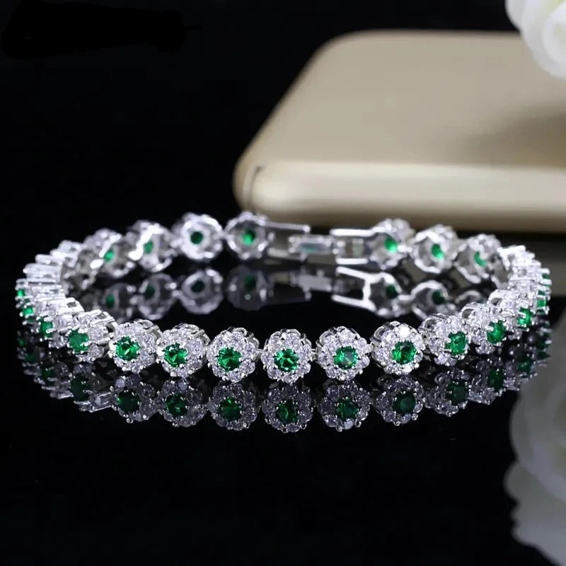 Cubic Zirconia Tennis Bracelet