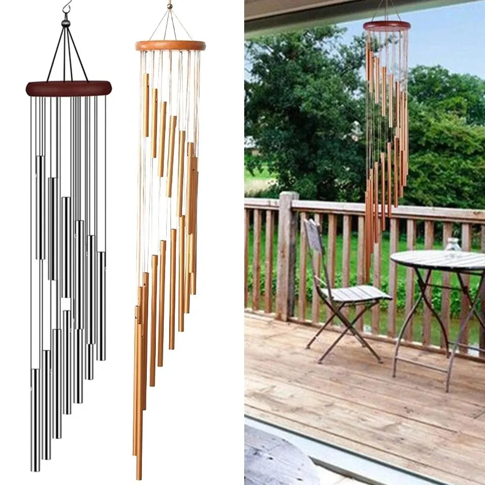 Aluminum Alloy Wind Chimes with Hook Bells