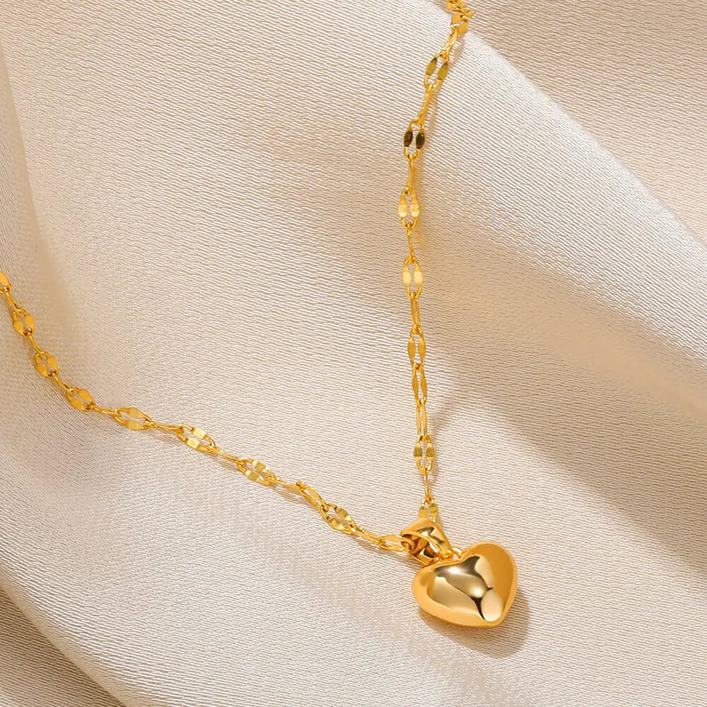 Love Heart Necklace For Women