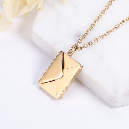 Love Letter Envelope Necklace